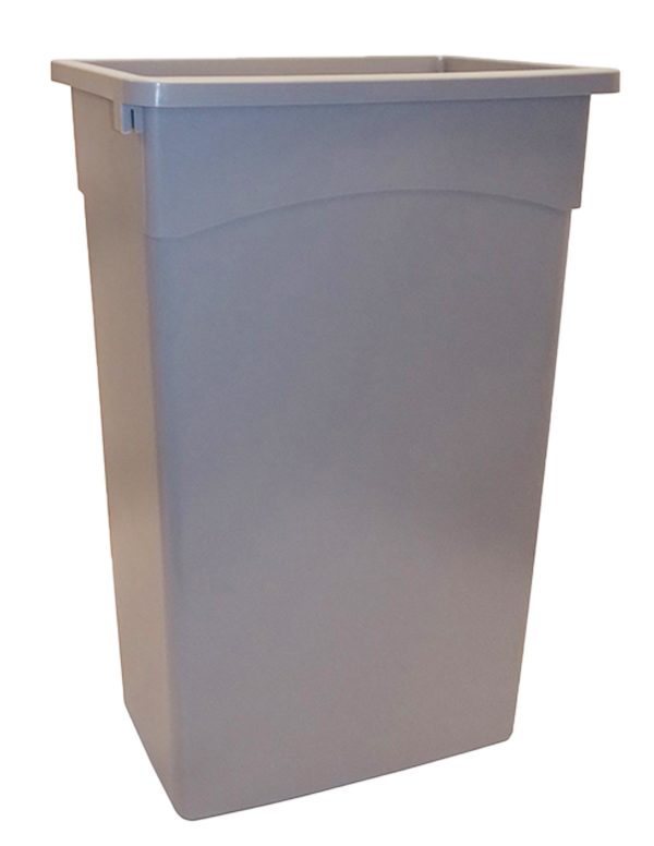 Wall Hugger® Receptacle 23 gal. Grey - OBCO Chemical Corporation ...